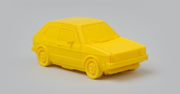 Fab365出品3D打印折叠组装菲亚特GF汽车玩具模型 游戏&玩具类模型 第3张