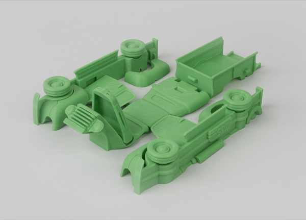 Fab365出品3D打印可折叠组装玩具-福特皮卡 F1 游戏&玩具类模型 第3张
