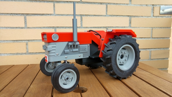 3D打印组装玩具OpenRC拖拉机带组装图纸 游戏&玩具类模型 第2张