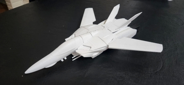 3D打印VF-1S可变形女武神战机机器人STL模型 游戏&玩具类模型 第1张
