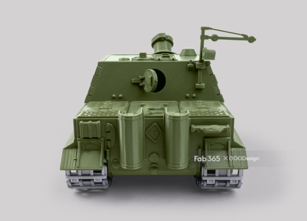3D打印【fab365】虎式自行突击炮STL模型 游戏&玩具类模型 第5张