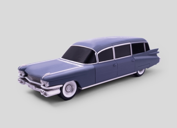 3D打印【fab365】凯迪拉克米勒流星未来复式汽车STL模型 游戏&玩具类模型 第2张