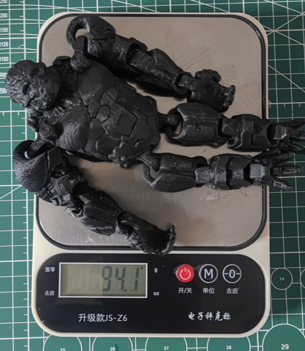 [送资源币活动]3D打印全动猩猩队长小挂件STL模型 游戏&玩具类模型 第5张