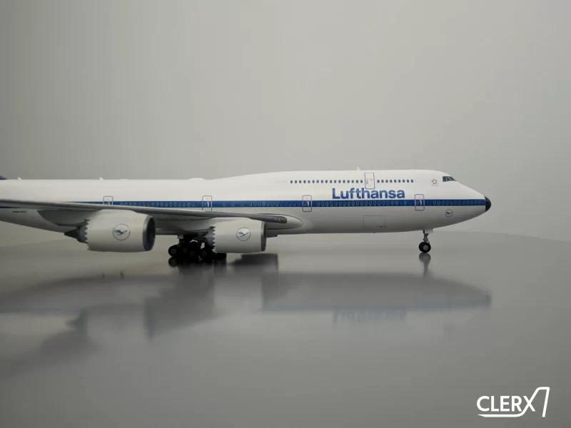 3D打印1比144波音747-8飞机STL模型下载，带机身贴花 游戏&玩具类模型 第4张
