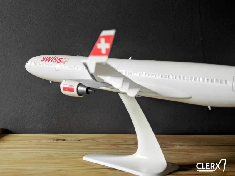 3D打印1比144道格拉斯MD-11飞机STL模型下载，带机身贴花 游戏&玩具类模型 第4张