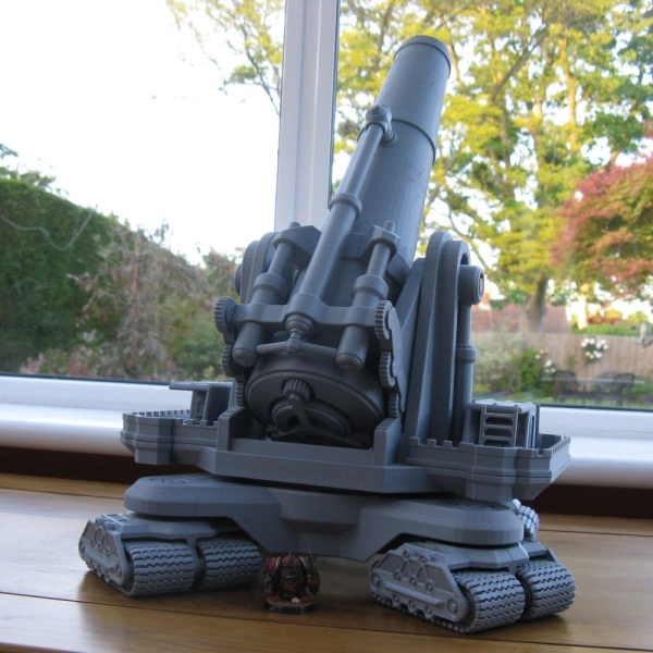 [送资源币活动]3D打印超炫酷可动猛犸大炮STL模型下载 游戏&玩具类模型 第6张