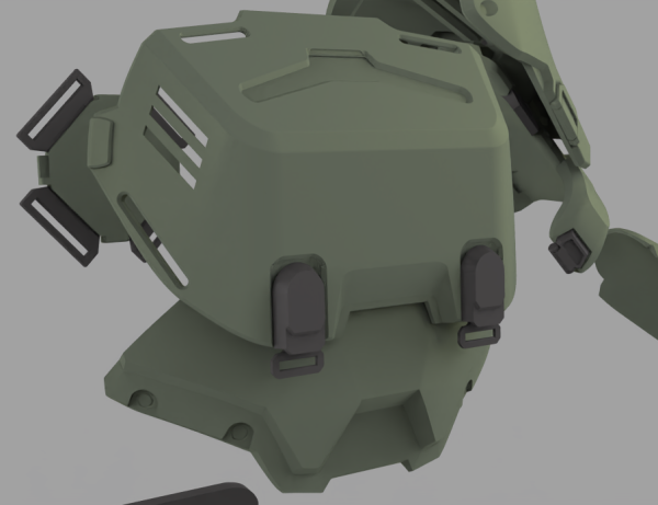 组装装甲人偶-罗莎护甲3D打印STL模型下载 人物&动物类模型 第1张