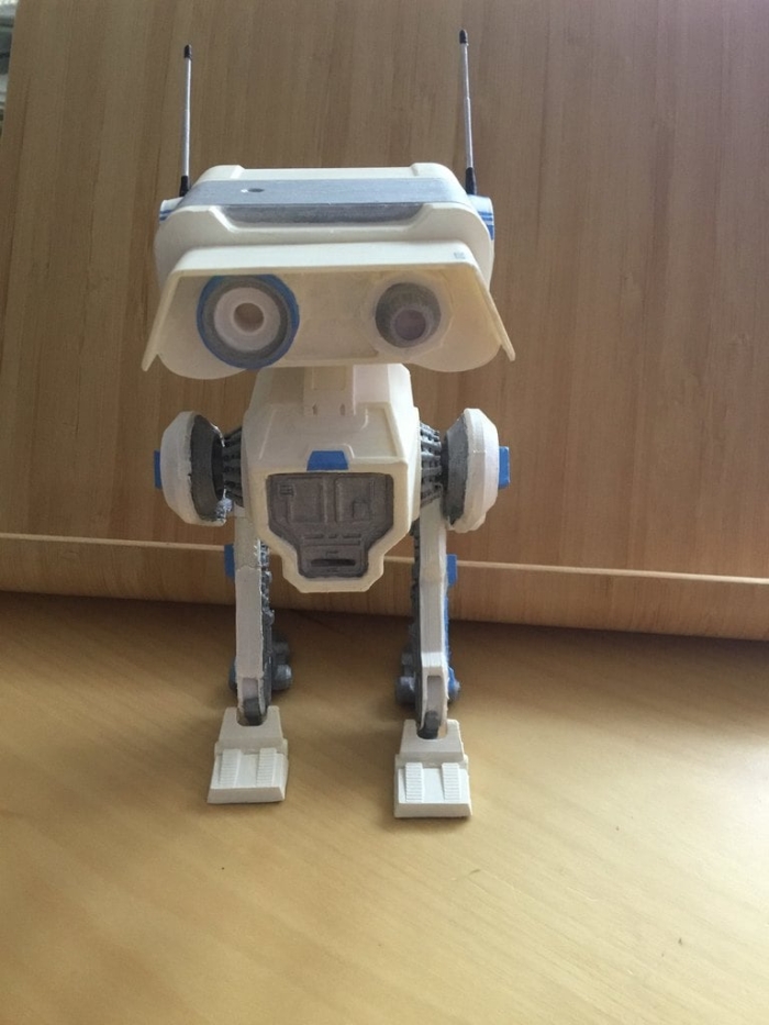 【星球大战】BD-1机器人3D打印STL模型下载 游戏&玩具类模型 第1张