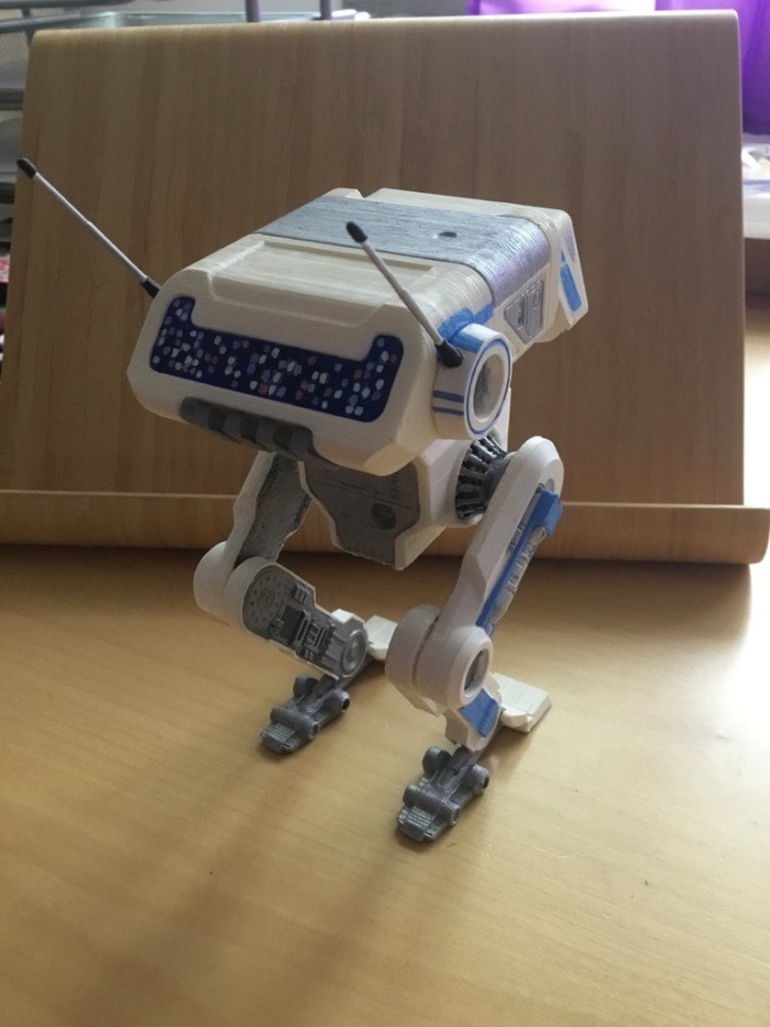 【星球大战】BD-1机器人3D打印STL模型下载 游戏&玩具类模型 第2张