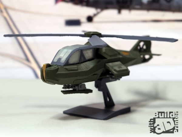 隐形直升机-3D打印STL模型文件下载 游戏&玩具类模型 第2张