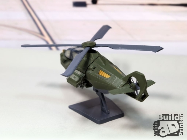 隐形直升机-3D打印STL模型文件下载 游戏&玩具类模型 第3张