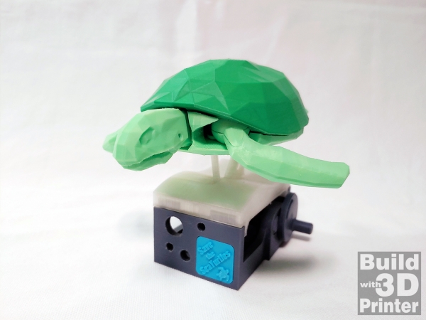 3D打印可动的海龟STL模型 人物&动物类模型 第2张