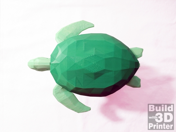 3D打印可动的海龟STL模型 人物&动物类模型 第4张