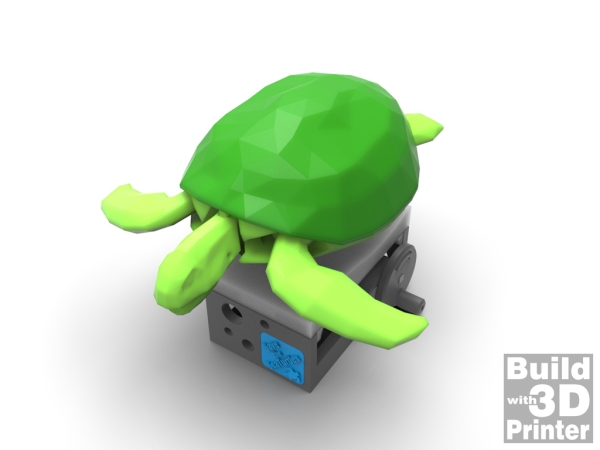 3D打印可动的海龟STL模型 人物&动物类模型 第8张