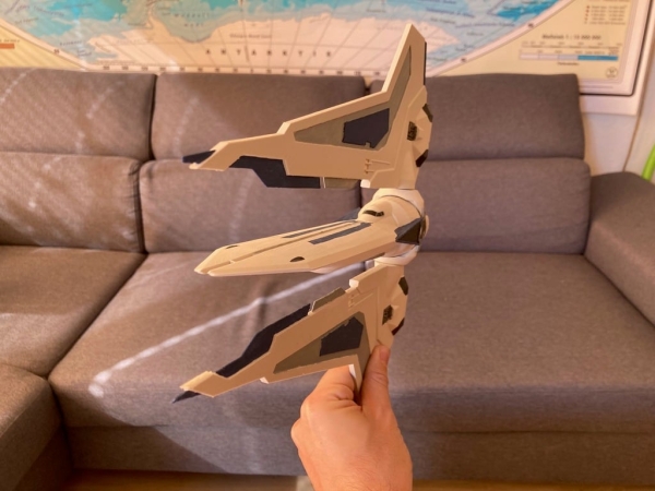 【星球大战】曼达洛宇宙飞船3D打印STL模型下载 游戏&玩具类模型 第1张