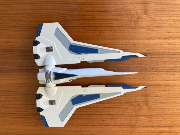 【星球大战】曼达洛宇宙飞船3D打印STL模型下载 游戏&玩具类模型 第5张