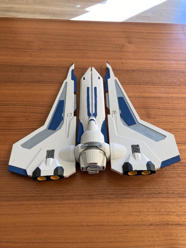 【星球大战】曼达洛宇宙飞船3D打印STL模型下载 游戏&玩具类模型 第6张