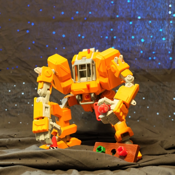 重型建筑步行者机器人3D打印STL模型下载 工具&机械类模型 第1张