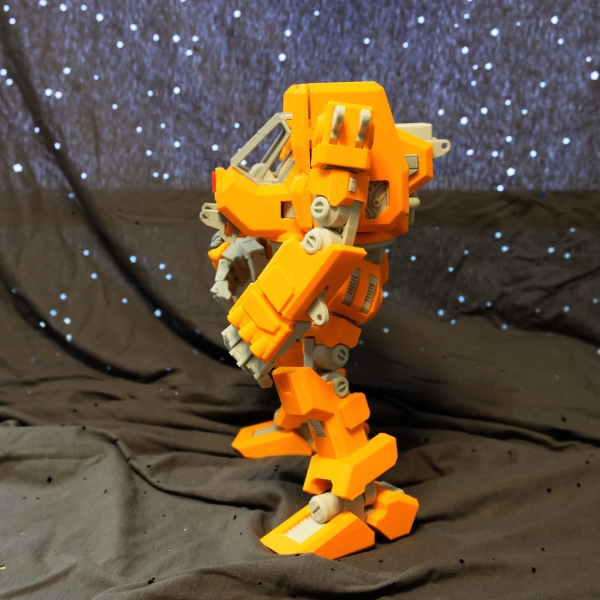 重型建筑步行者机器人3D打印STL模型下载 工具&机械类模型 第6张