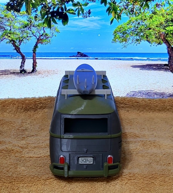 3D打印大众T1复古MPV车模STL模型 游戏&玩具类模型 第7张