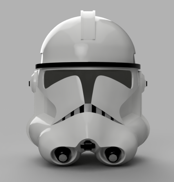 【星球大战】克隆骑兵头盔（可穿戴）3D打印模型 游戏&玩具类模型 第1张