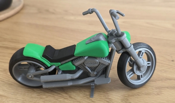 3D打印哈雷摩托车 游戏&玩具类模型 第1张