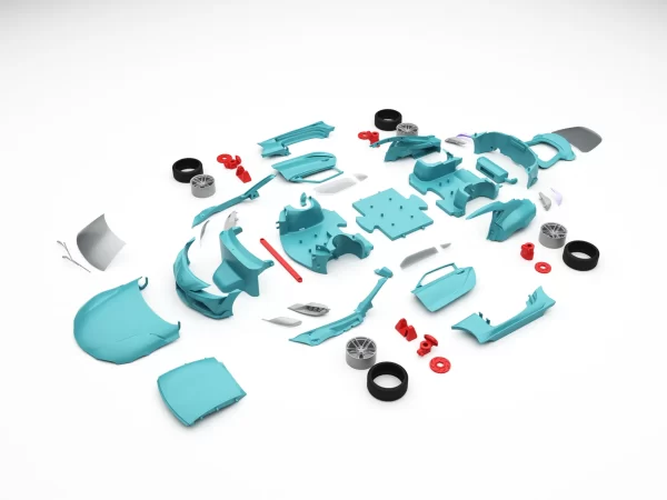 3D打印丰田 Supra A90 车模 游戏&玩具类模型 第1张