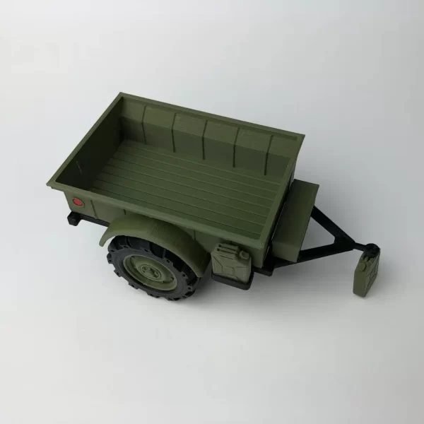 3D打印威利斯军用吉普带挂车STL模型下载 游戏&玩具类模型 第5张