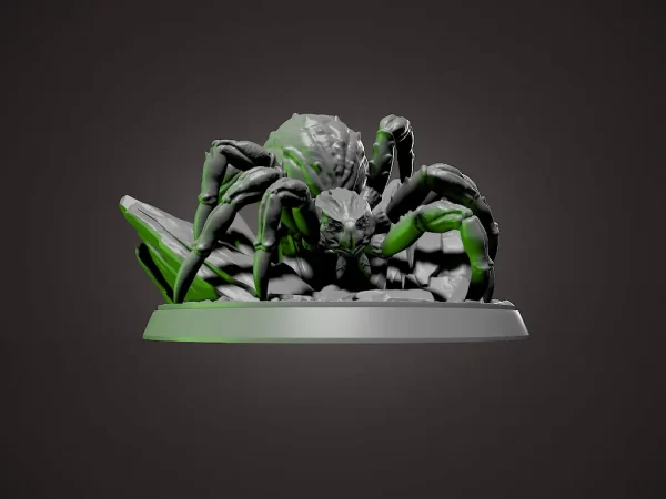3D打印【家居摆件】蜘蛛-STL模型下载 家居&收纳类模型 第4张