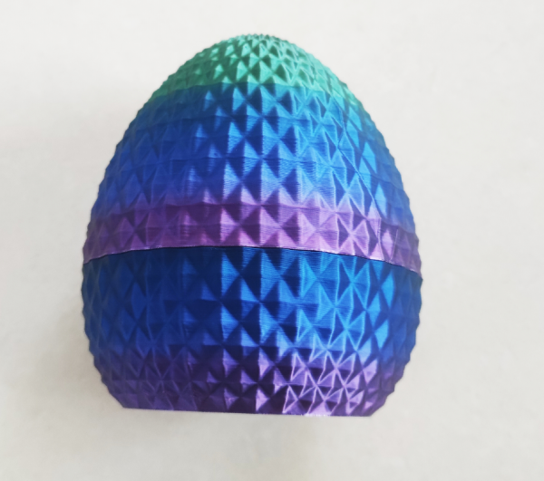 3D打印模型 螺纹式水晶龙蛋 STL模型下载 游戏&玩具类模型 第1张