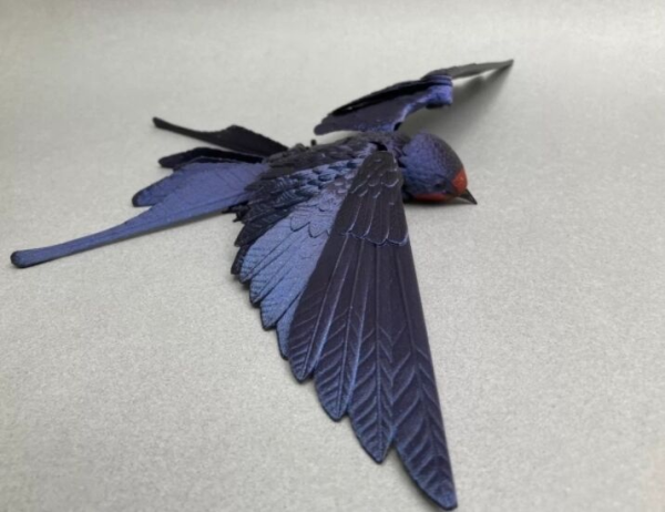3D打印模型 可活动的一体打印燕子 STL模型下载 人物&动物类模型 第1张